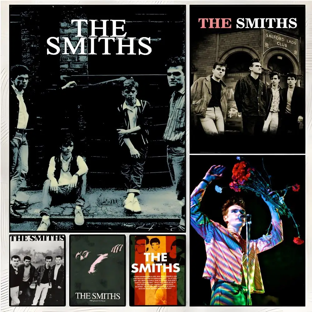 The Smiths Rock Indie Painting Calligraphy Wall Art Mural Living Room Canvas Decor Gifts
