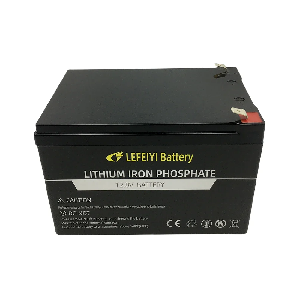 12V 20AH LiFePo4 Battery Pack 20000mAh Lithium Iron Phosphate Battery Built-in BMS 12.8V for Kid Scooter Boat Motor Light