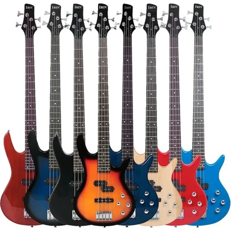 4 Strings Electric Bass Guitar 21 Frets Maple Body Bass Guitar Guitarra with Cable Wrenches Guitar Parts & Accessories