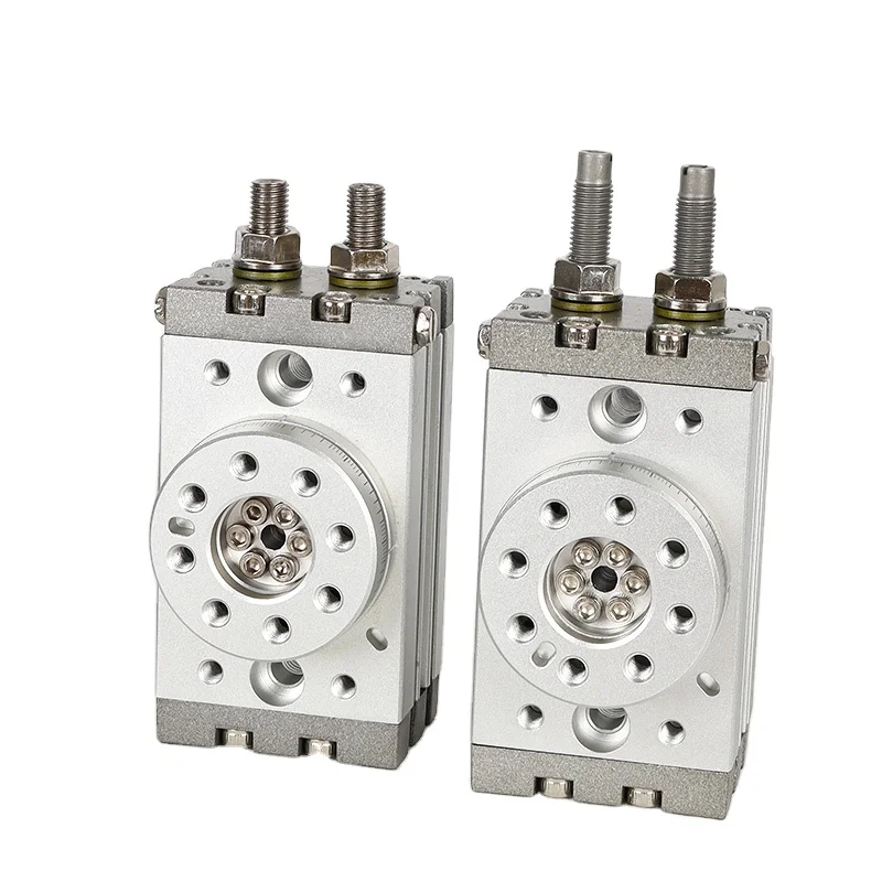 Rotary table 90/180 degree swing solid drive small gear wheel rotary table