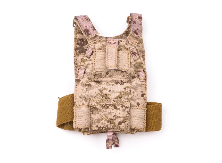 ES 26021T 1/6 Soldier Vest Model for 12'' Parachute Jumper