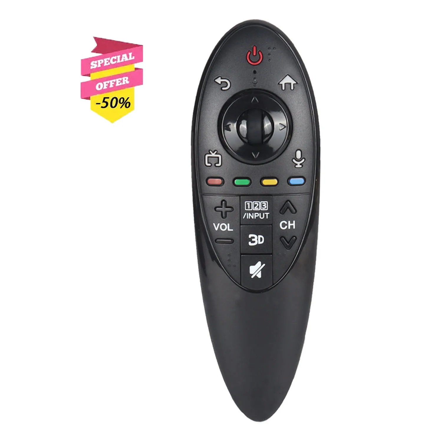 

AN-MR500G ANMR500G New Remote Control Compatible With LG Smart TV 39LB6500 42LB6300 47LB6350 49UB8500UA No Voice Function