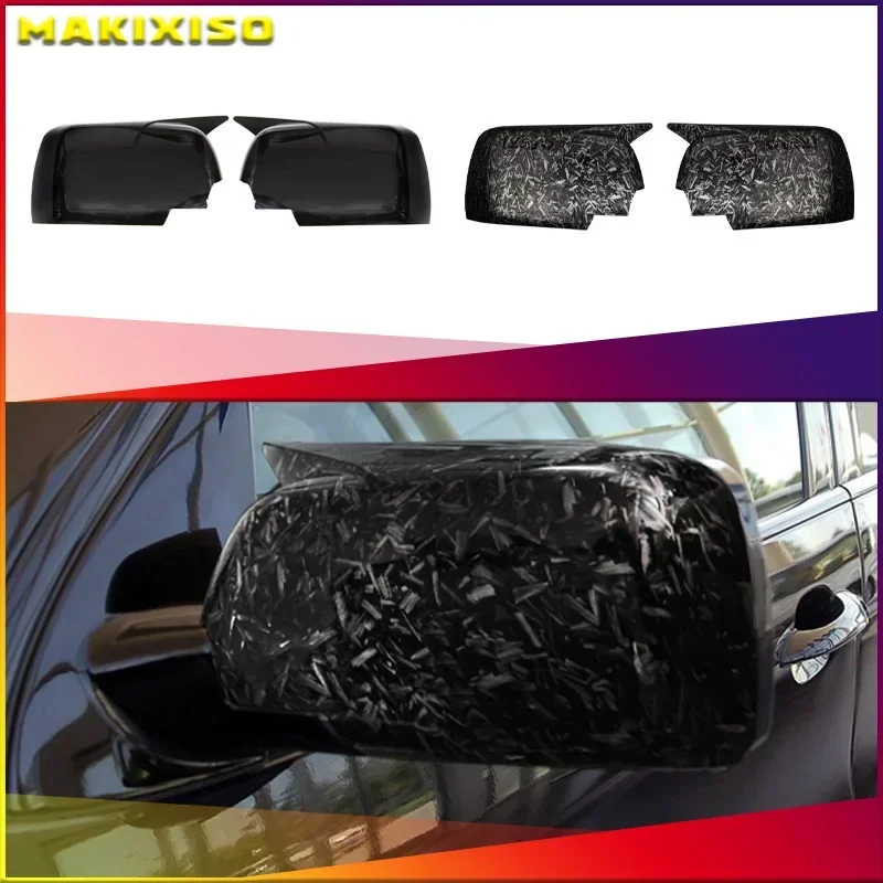 

Для Land Rover Range Rover L322 MK3 2002-2006, 2 шт., накладки на зеркала заднего вида под карбон