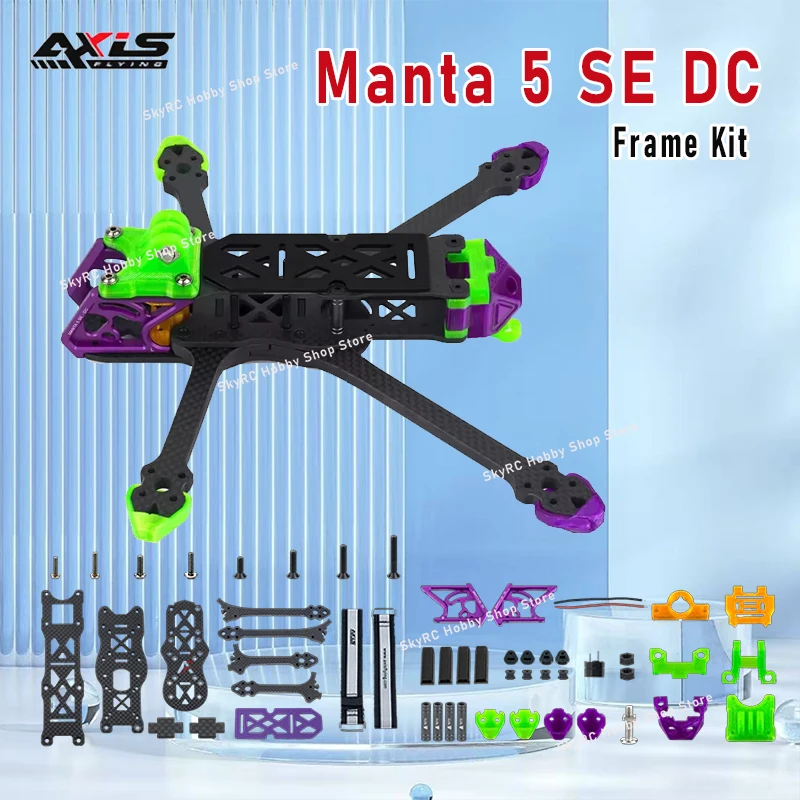 

Axisflying Manta 5 SE DC Frame Streamlined Power Architecture for High-Performance Drones​