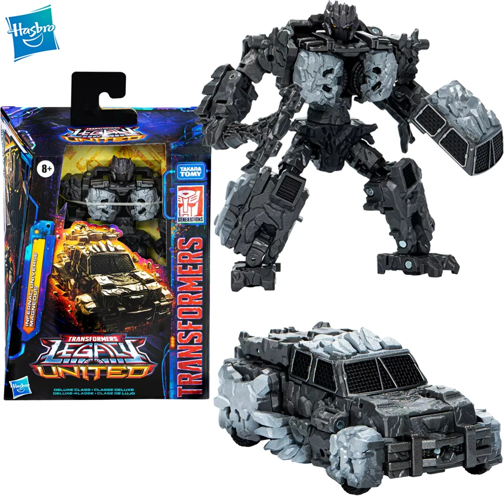 

[В наличии] Оригинальные трансформеры Hasbro Legacy United Deluxe Class Infernac Universe Magneous 5,5 дюймов (14 см) F8526