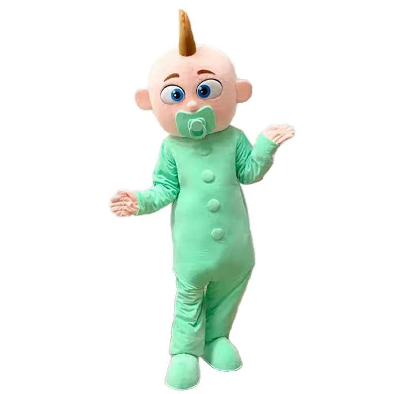 Good Quality Baby Girl And Boy Mascot Costume For Adult Cosplay Funny  Pacifier Baby Suits Halloween Party Fancy Dress