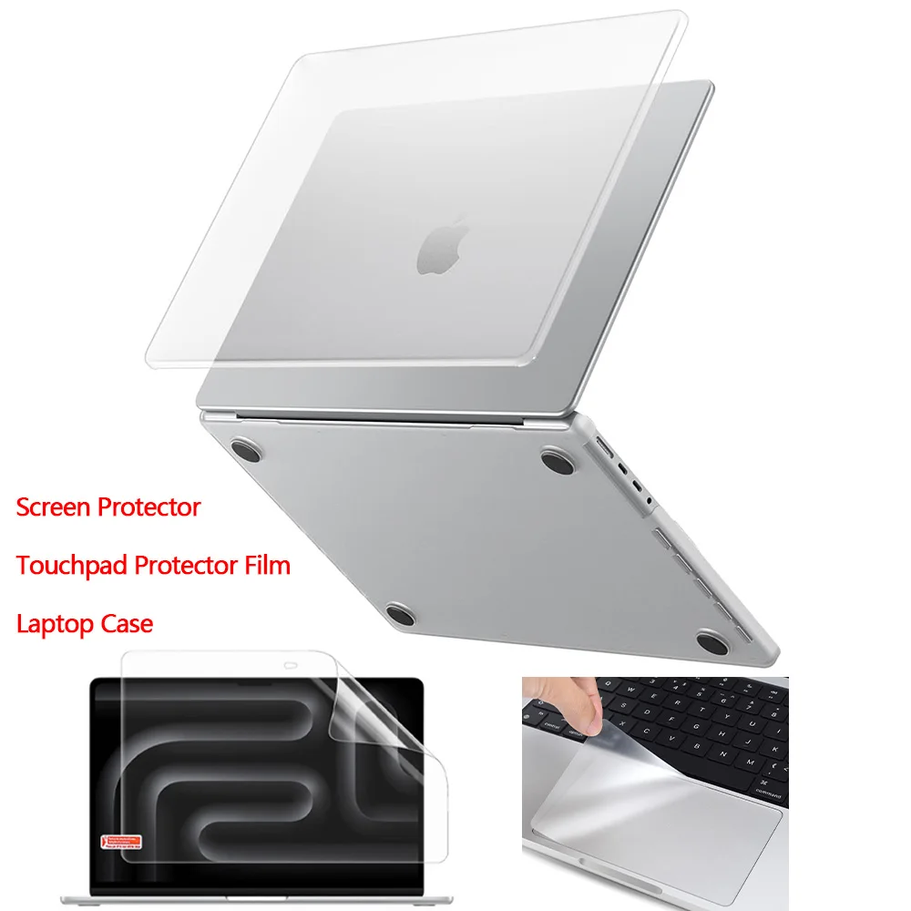 Screen Protector Laptop Case for MacBook Pro 14.2 M5 Chip A3427 A3426 Pro 14 M4 M3 M2 A3112 A3401 A3185 Cases Protector Films