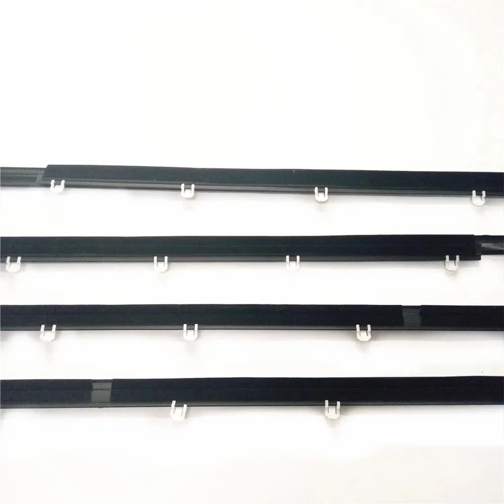 4x لوازم المركبات مجموعة حزام الباب السير الوقائي حماية موثوقة ضد الصدأ سهلة الكروم crv02-06 نموذج #5