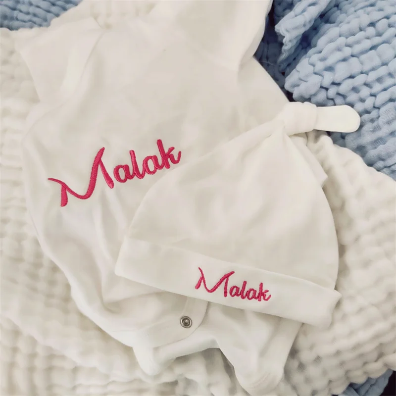 Mr.Wr Name Personalized Newborn Baby Jumpsuit Onesie Toddler Romper Bodysuit Pajamas Infant Birthday Gift For Boys Girls Present
