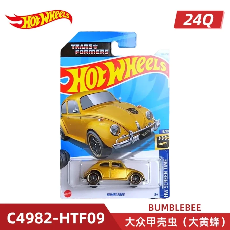 2024Q HOT WHEELS 1:64 Bugatti Ford Black Matra pickup t3 custom Collection die cast alloy car model decoration gift