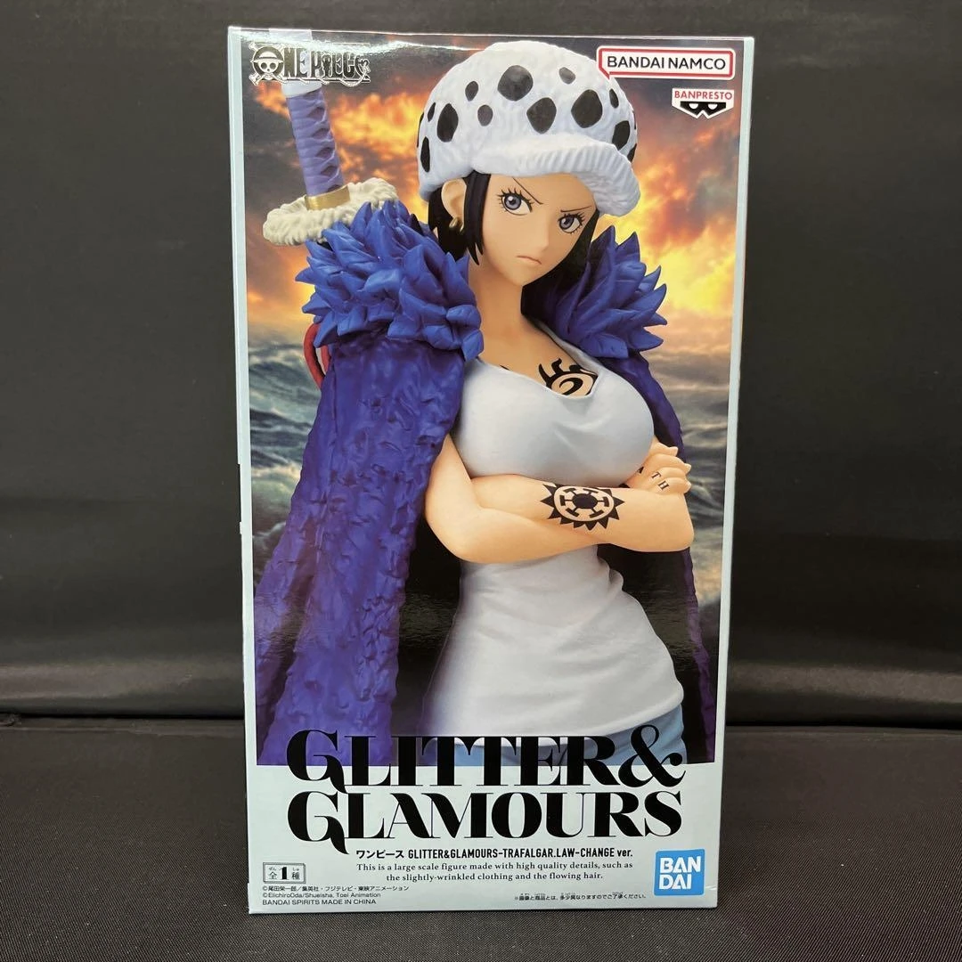 

Genuine One Piece Anime Toy Shining&Charm Trafalgar Law Figure Model Collection Hot Blooded Comic Boy Birthday Gift