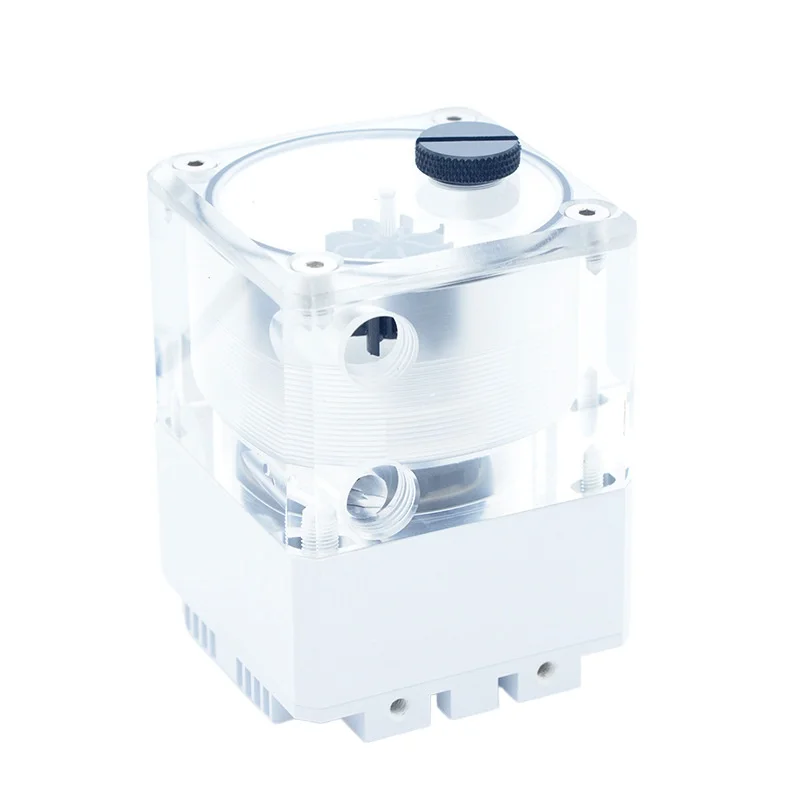 Computer water-cooled PUB-Q2YT integrated water pump water tank with flow rate indicator magnetic suspension pump core