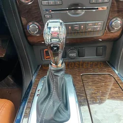 Car Joystick For Nissan Patrol Y62 Crystal Handles Accessories Automatic Gearbox Gear Shift Knob Lever Power Button Electronic