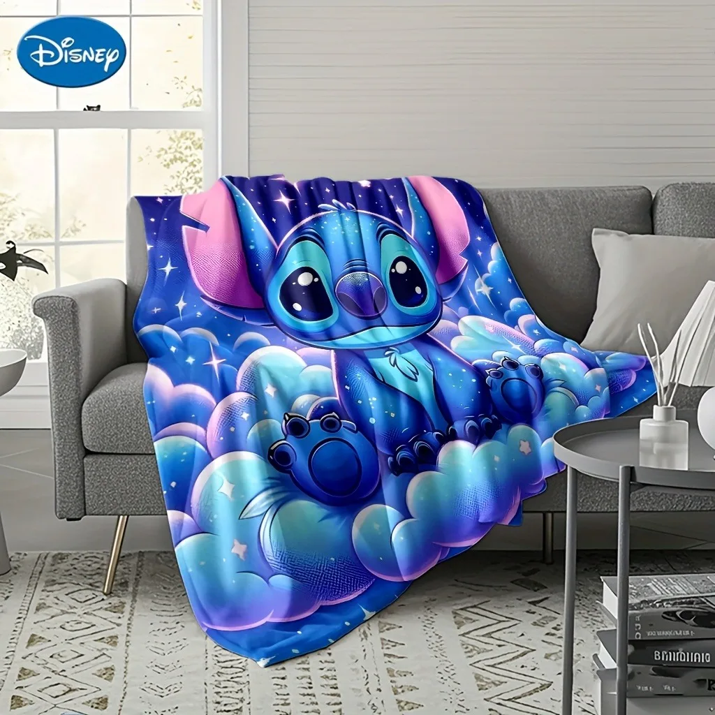 قطعة واحدة من بطانية ديزني ستيتش المريحة، بطانية متعددة الوظائف مناسبة للمنزل والخارج والسفر والتخييم وبطانية غطاء القيلولة. #2