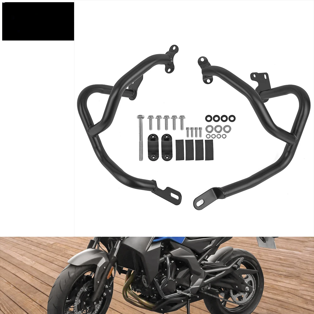 Motorcycle Upper Crash Bar Engine Guard Frame Falling Protector Bumper for CFMOTO 400NK 650NK 400 650 NK 2016-2021