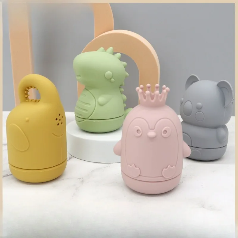 

New Silicone Baby Bath Toy with Water Spray - Educational Bath Set for Toddlers