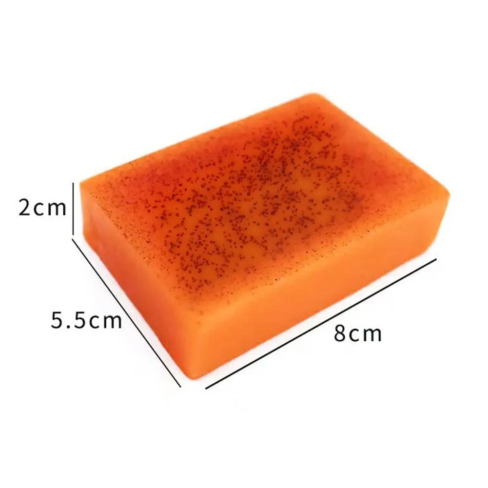 100G Citroen Kurkuma & Kojic Zuur Zeep Bar Dark Spot Reducer Voor Gezicht En Lichaam Diepe Reiniging Wassen Fleuren Huidverzorging