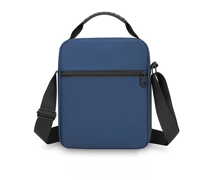 Herren-Umhängetasche, wasserdichte und strapazierfähige Geldbörse, modische Rucksacktasche mit mehreren Reißverschlüssen, Business-Reisetasche. – Detail 26