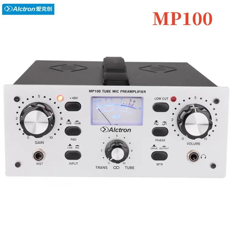 

Alctron MP100 Single-channel high-end electronic tube microphone Preamplifier with 48V phantom power