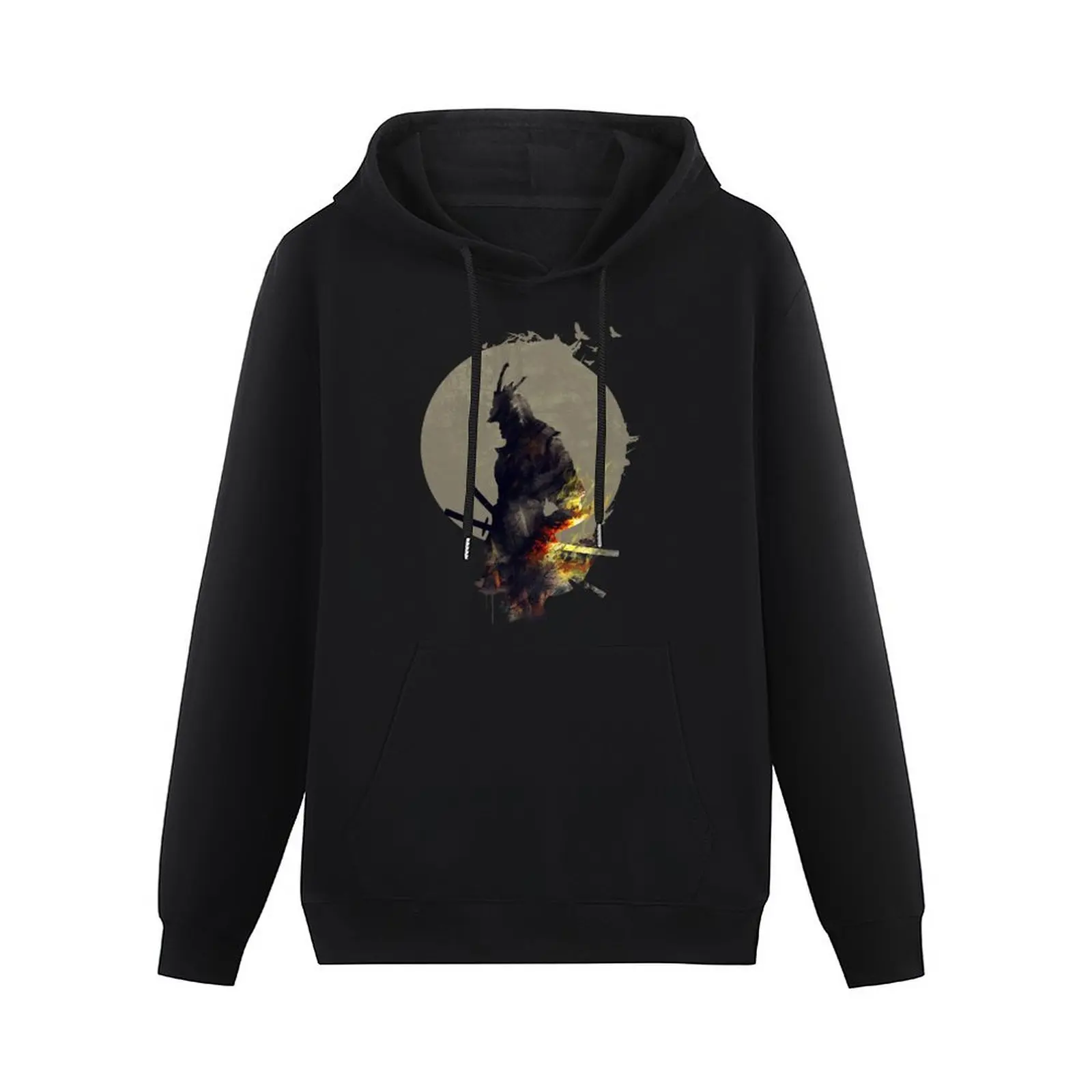 Blazing Samurai Pullover Hoodie fashion men mens clothing men's winter sweater male clothes japanese hoodie