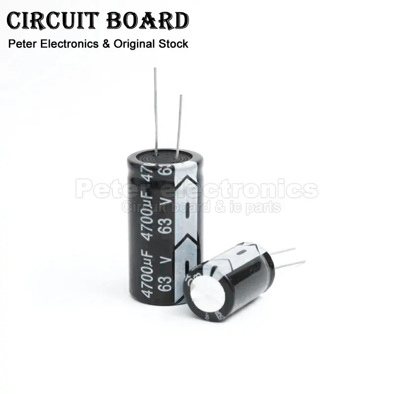 Aluminum Electrolytic Capacitor 4.7UF 10UF 100UF 470UF 1000UF 2200UF 10V 16V 25V 50V 400V 450V