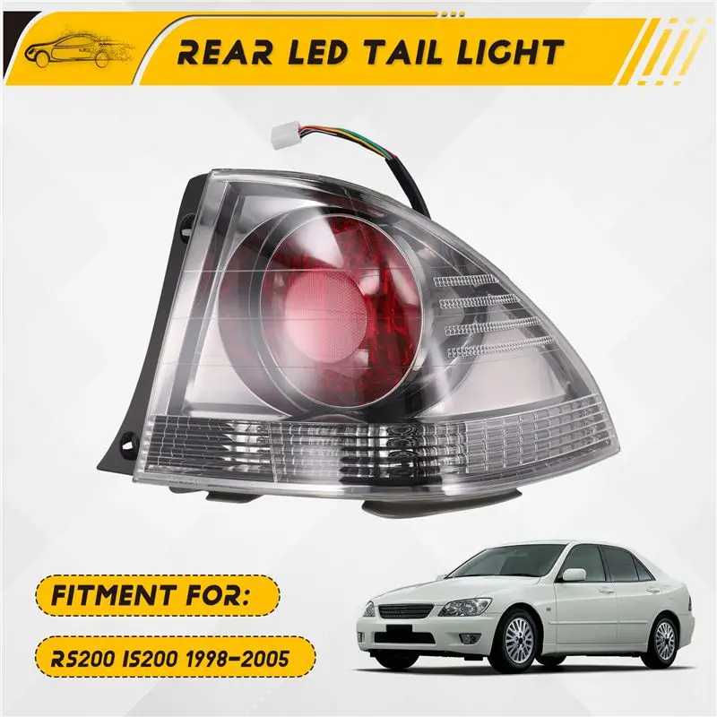 Car Stop Brake Lamp LED Tail Light Rear Bumper Light For Lexus ALTEZZA RS200 IS200 1998-2005 Right-A67F