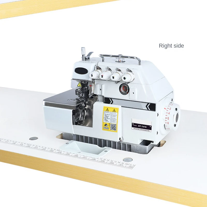 747D direct drive four and five wire electric oversewing and locking machine household industrial sewing machine