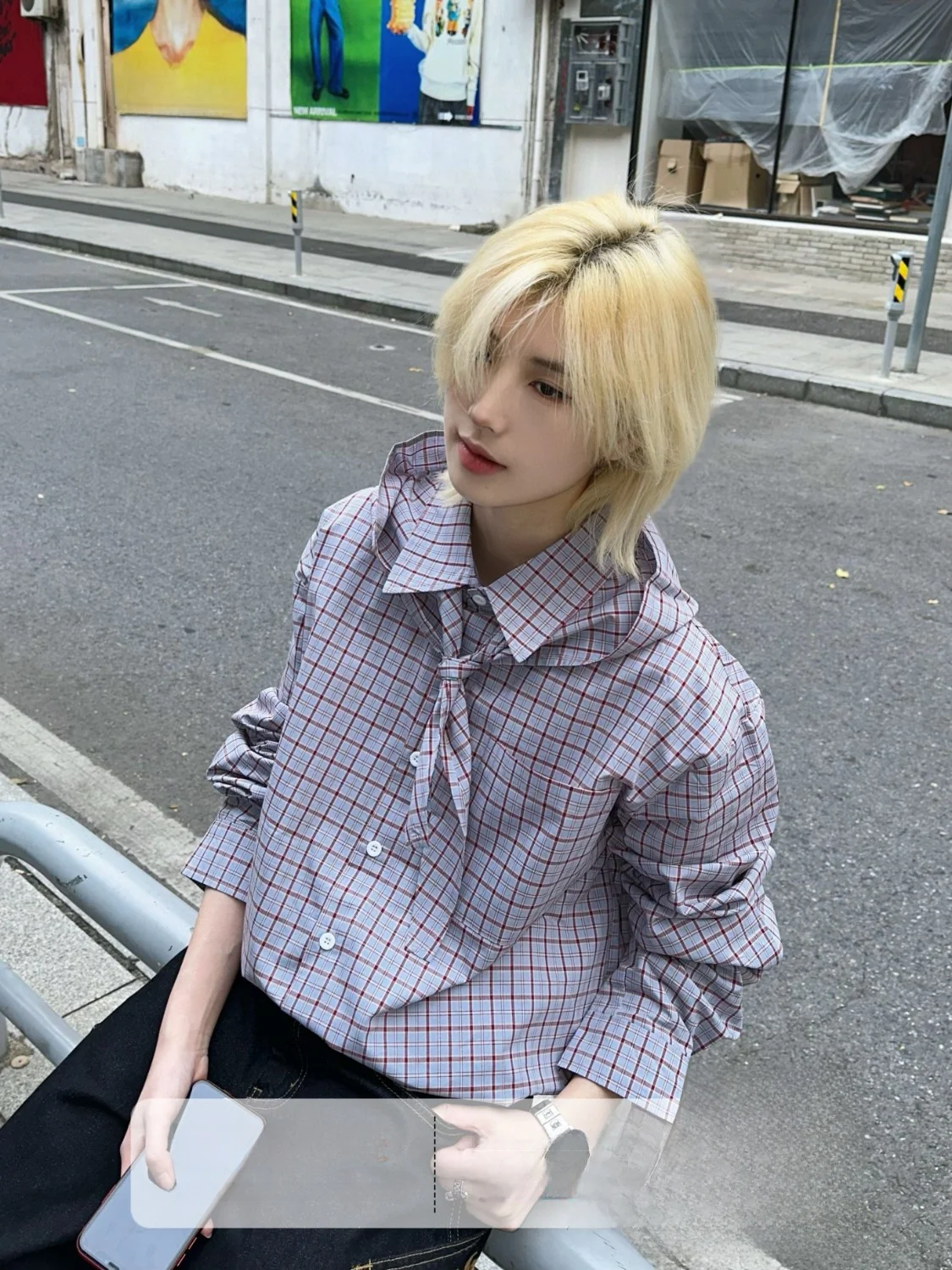 

Ja Vintage Plaid irt Detachable Cap Neutral Sle Long Sve Women's Spring Autumn Cotton Flannel Button up Casual irt
