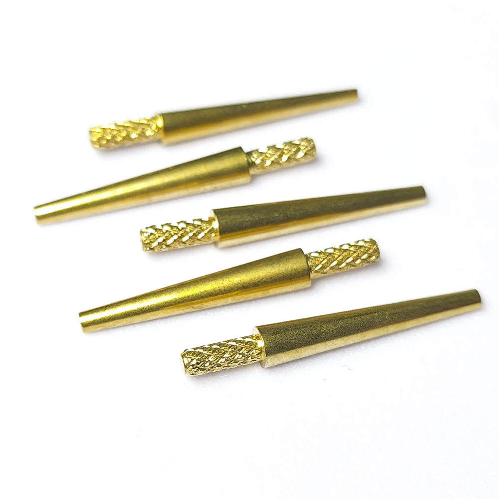 1000Pcs/pack Dental Pins Lab Tools 2 # Dental Pitch Brass Pins 3.0 * 22mm Copper Brass