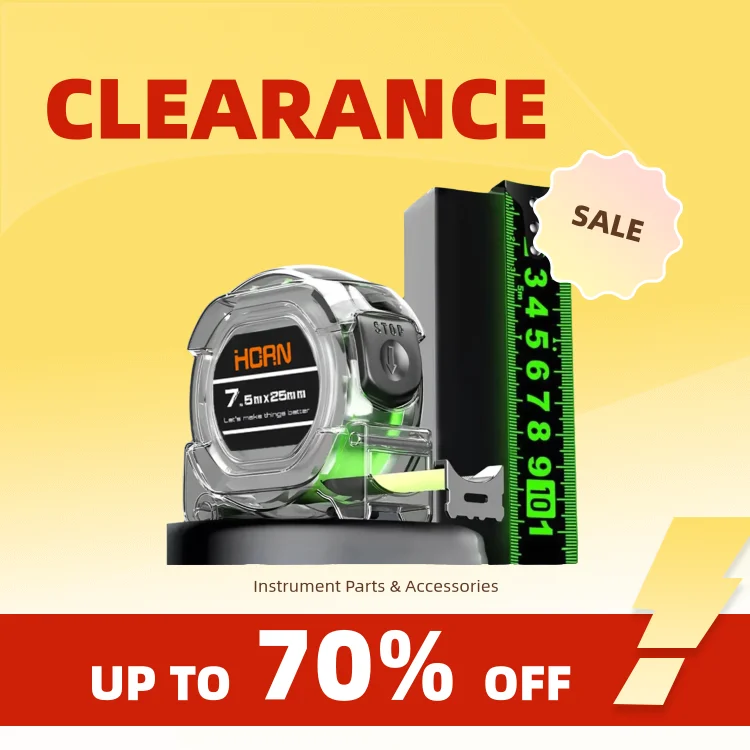 Clearance_3/5/7.5/10M Self-Locking Tape Measure Fluorescent Tape Measure High Precision Thickened Wear-resistant Drop-proof Tape