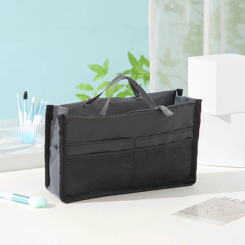 Handtaschen-Organizer, leicht, großes Fassungsvermögen, Geldbörsen-Organizer, Einsatz, Mehrzweck-Aufbewahrungstasche, Handtasche, Tragetasche, Organizer – Detail 7