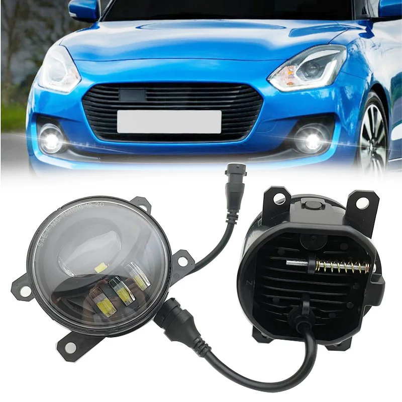 

Car Fog light Assembly Angel Eye Daytime Running Lamp 12V For Suzuki XL7 Swift SX4 Alto Splash Jimny Ignis Grand Vitara