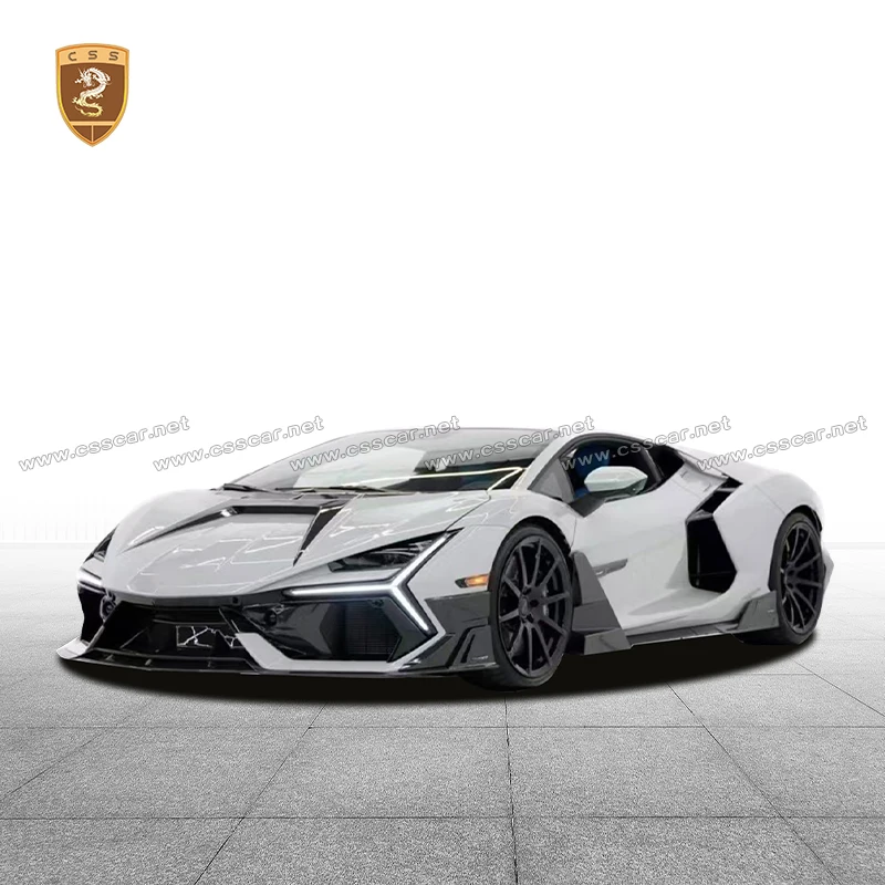 For Lamborghini Revuelto upgrade MSY Style Car Front Engine Bonnet Hood Rear Bumper Diffsuer Spiltter Side Skirt Rocker Panel