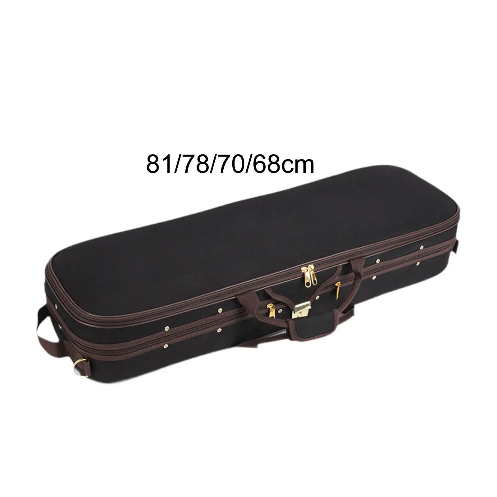 

Violin Case Practical Lockable Sturdy Shockproof Oxford Cloth Musical Instrument Bag Violin Box for Enthusiasts Violin Lovers