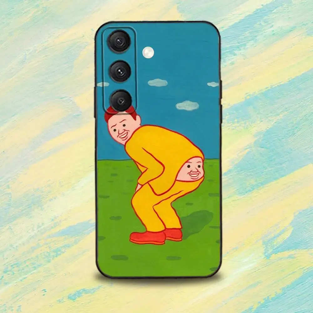 J-Joan Abstract CornellaS Funda de teléfono para Samsung S25, S24, S10, S22, S21, S20, S23, Ultra, Plus, Lite, FE, funda negra de silicona suave