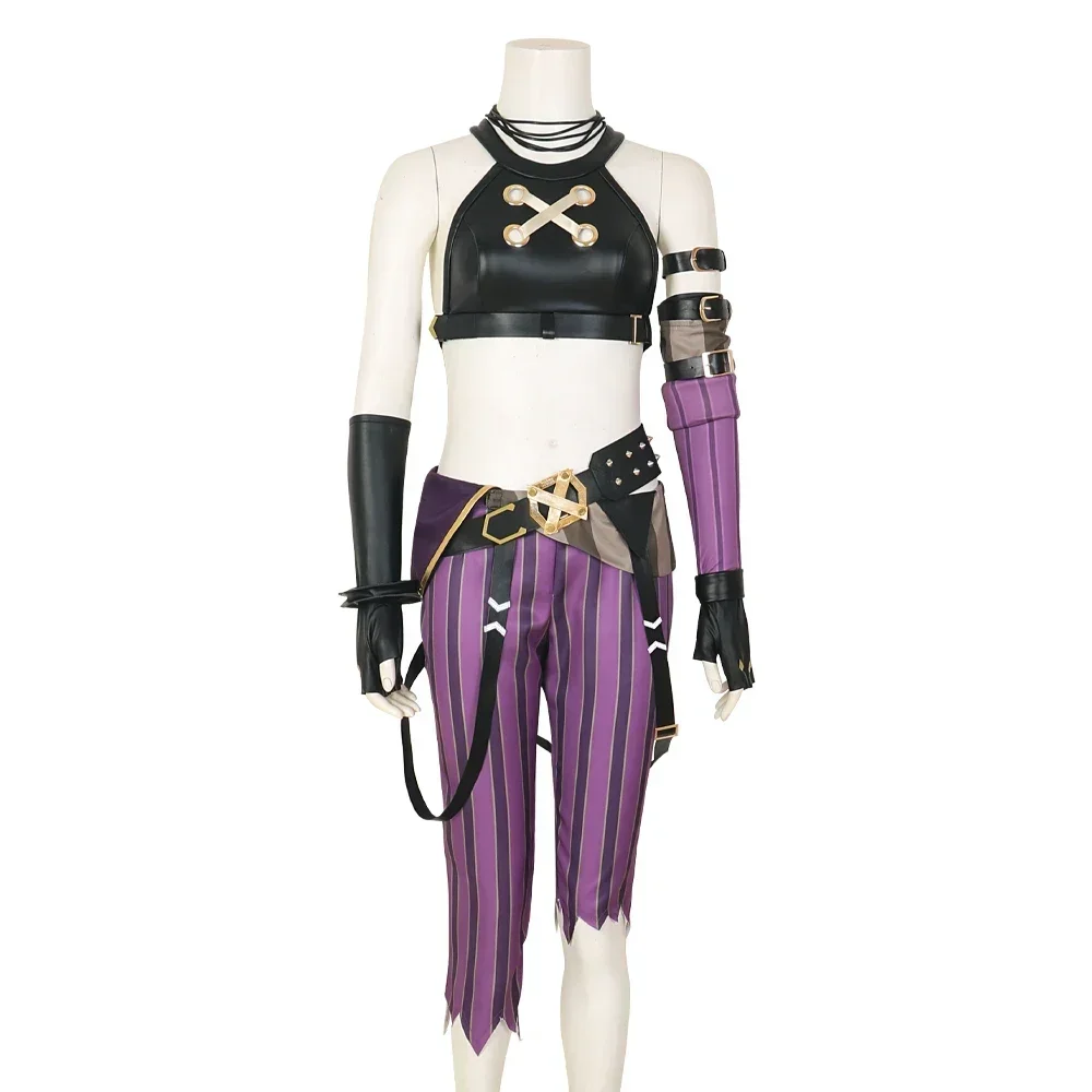 

Game LOL Cosplay Jinx Marksman Women Costume