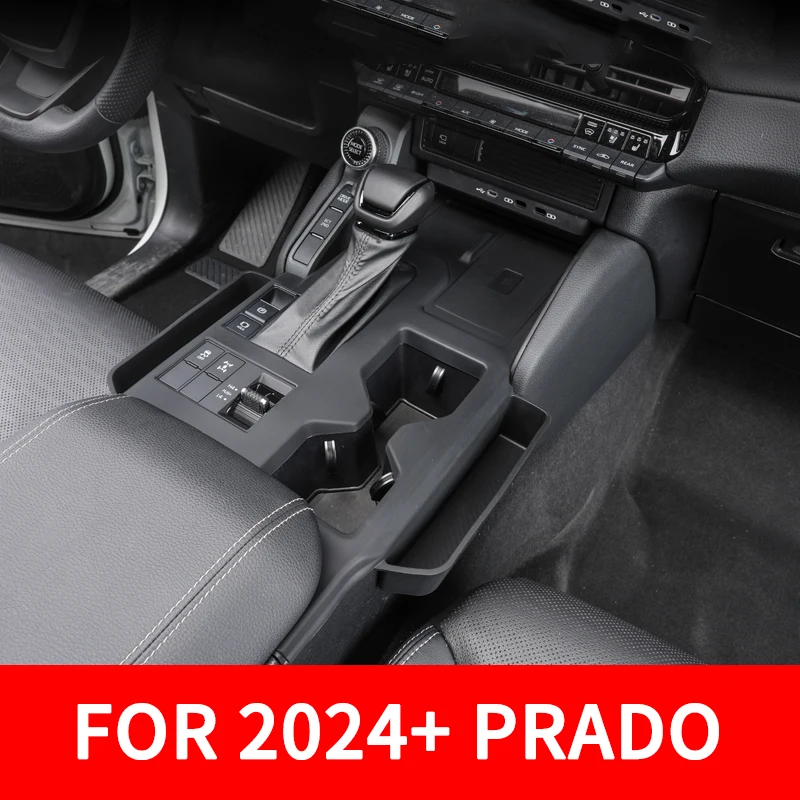 

For 2024 Toyota Land Cruiser 250 1958 Prado LC250 Center Console Storage Protection Sleeve Gear Cover FJ250 Interior Accessories