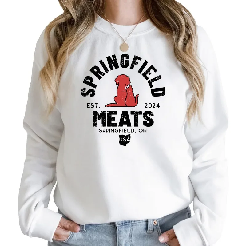 

Springfield Meats They Are Eating The Dogs Sweatshirt 2024 Trump They Are Eating The Dogs Shirt