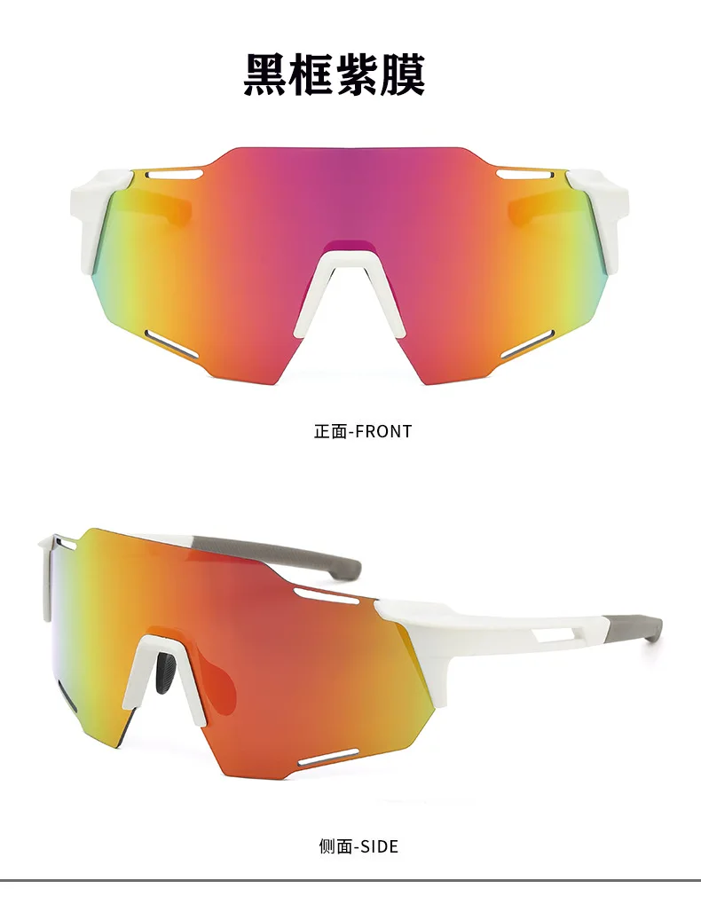 Neue Sport-Sonnenbrille für Männer und Frauen, PC-Rahmen, schlichte Brille, kurzsichtige Brillen, Myopie-Brille ﻿ -1,0 -1,5 -2,0 für Frauen – Detail 18