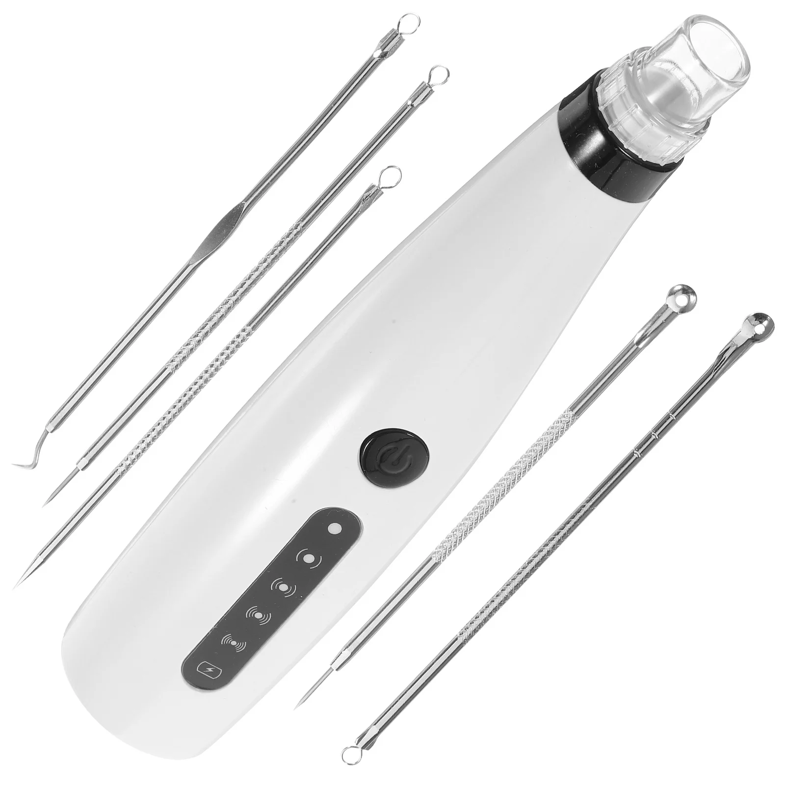 

1Set Blackhead Cleaning Instrument Powerful Suction Pore Remover Facial Beauty Device Tightens Skin Removes Blackhead Electric