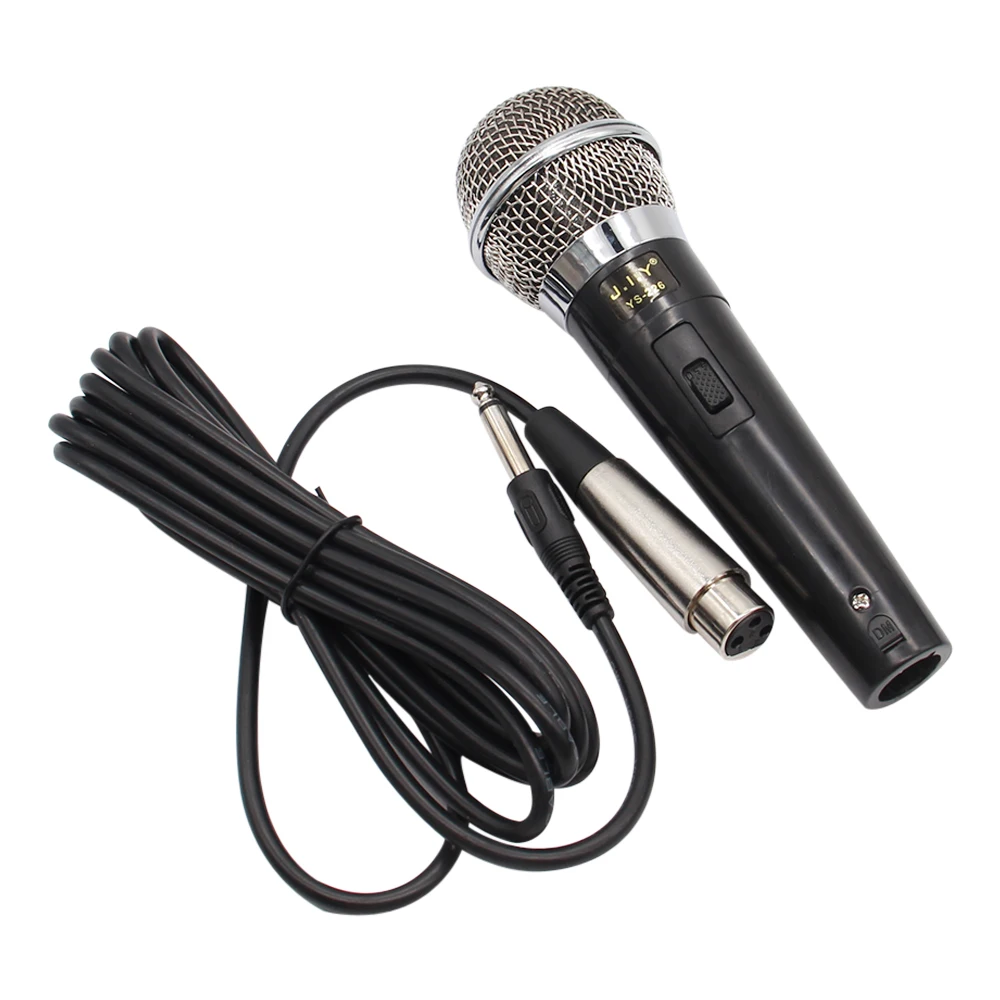 

Handheld Professional Wired Dynamic Microphone Clear Voice Conference Audio Mic for Karaoke Part Vocal Music Performance