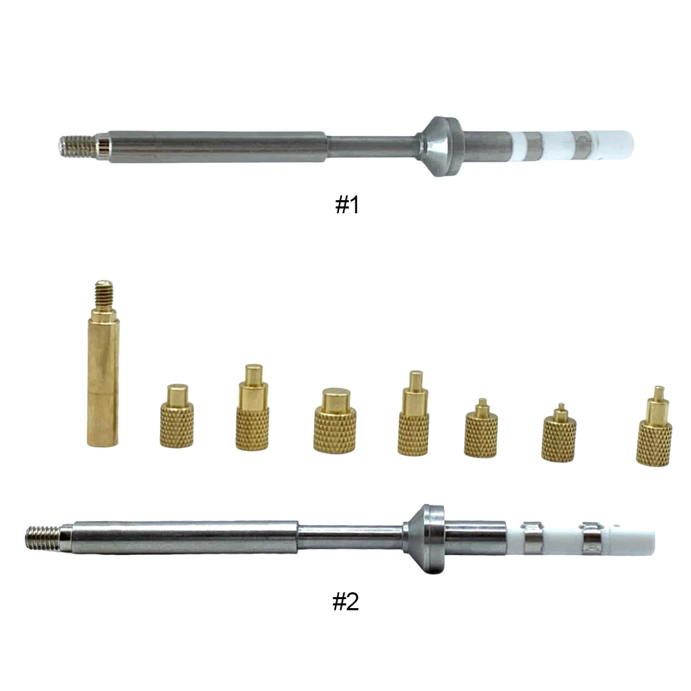 Heat Insert Nut Iron Tip M2-M8 Brass Hot Melt Insert Nut Insertion Kit TS100 Soldering Iron Tip for TS100 TS101 PTS200 PTS201 view 3