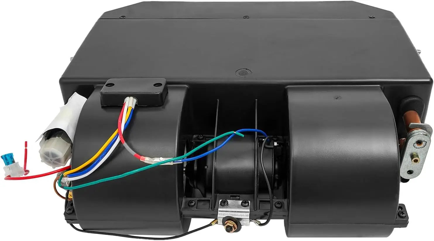 

Universal Under-Dash Air Conditioner Evaporator Kit, 3-Speed Direct-Fit 12V AC, 880CFM Airflow Electric Car AC Kit, for Trucks