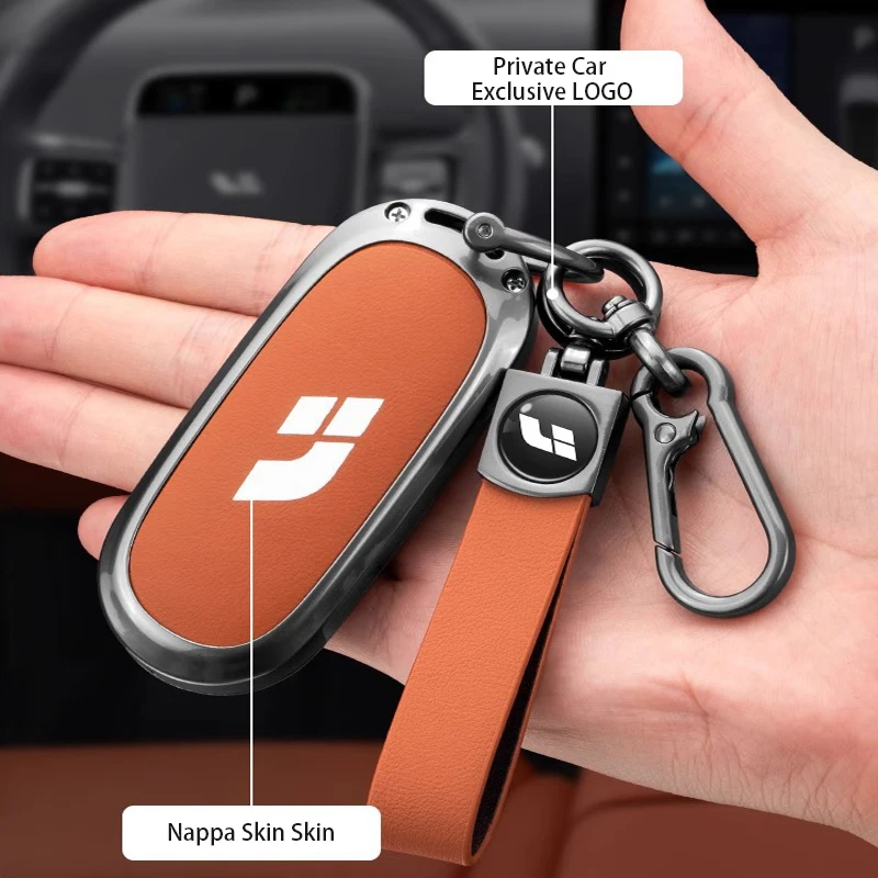 Car Key Case For Li Lixiang L7 L8 L9 2022 2023 aluminum alloy Car Key Case Shell for lixiang