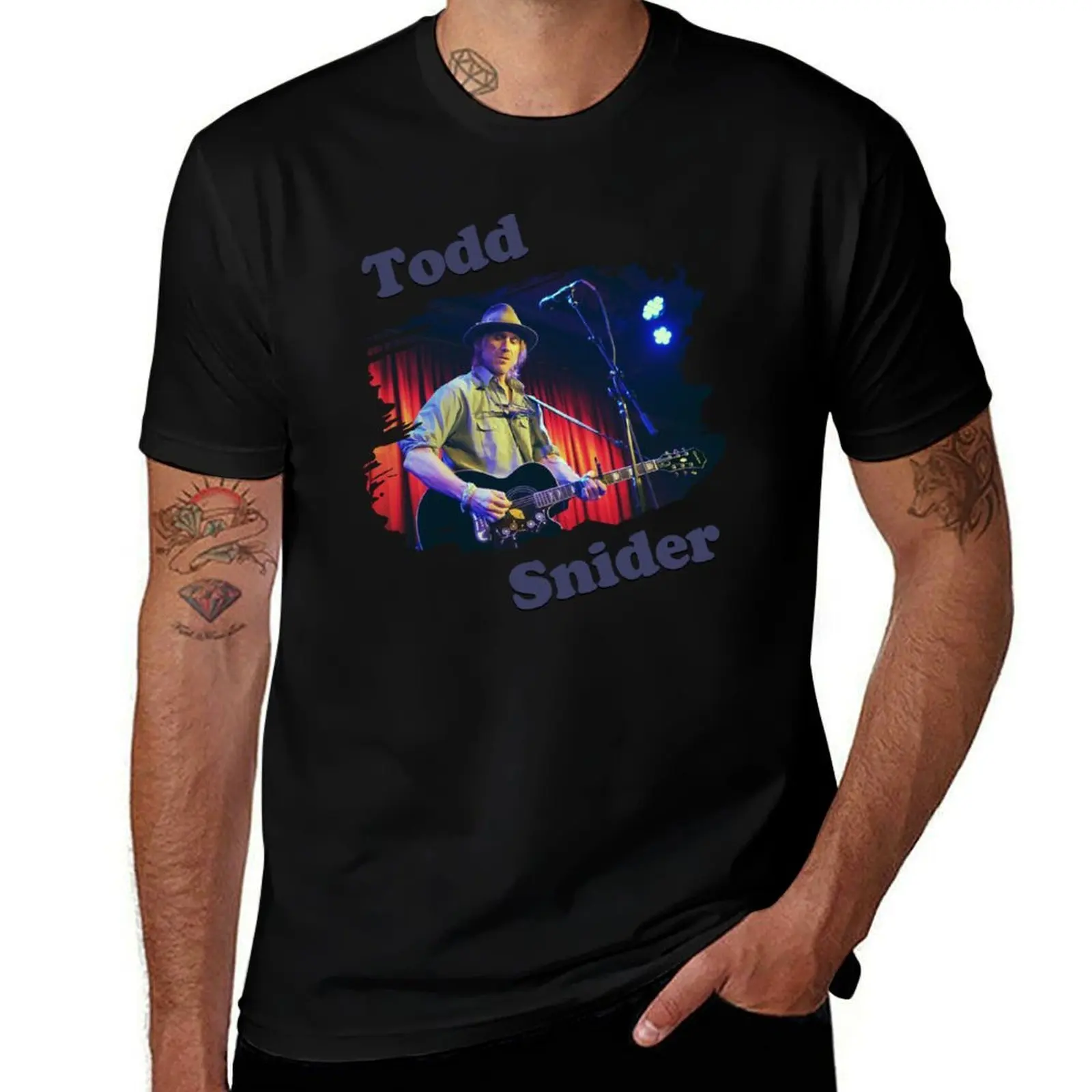 Todd Snider Photo With Text v3 T-Shirt UV Sun Protection Tee Shirt T-Shirt