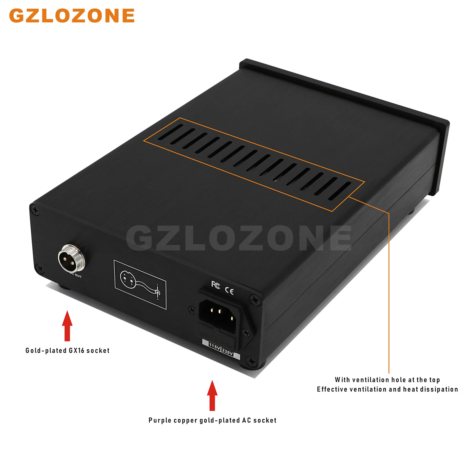 Custom-make 120W R-core transformer  240V--DC19V linear power supply