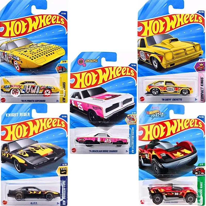 New Hot Wheels Cars 2025 D Case 1:64 Plymouth Lamborghini Toyota Ford Diecast Vehicle Model Cars, In Stock Ship Now