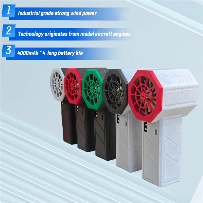 A39M 50E ハンドヘルドターボジェットファン車暴力送風機 50 ミリメートルブラシレスモーター強力な電動ダストブロワー D