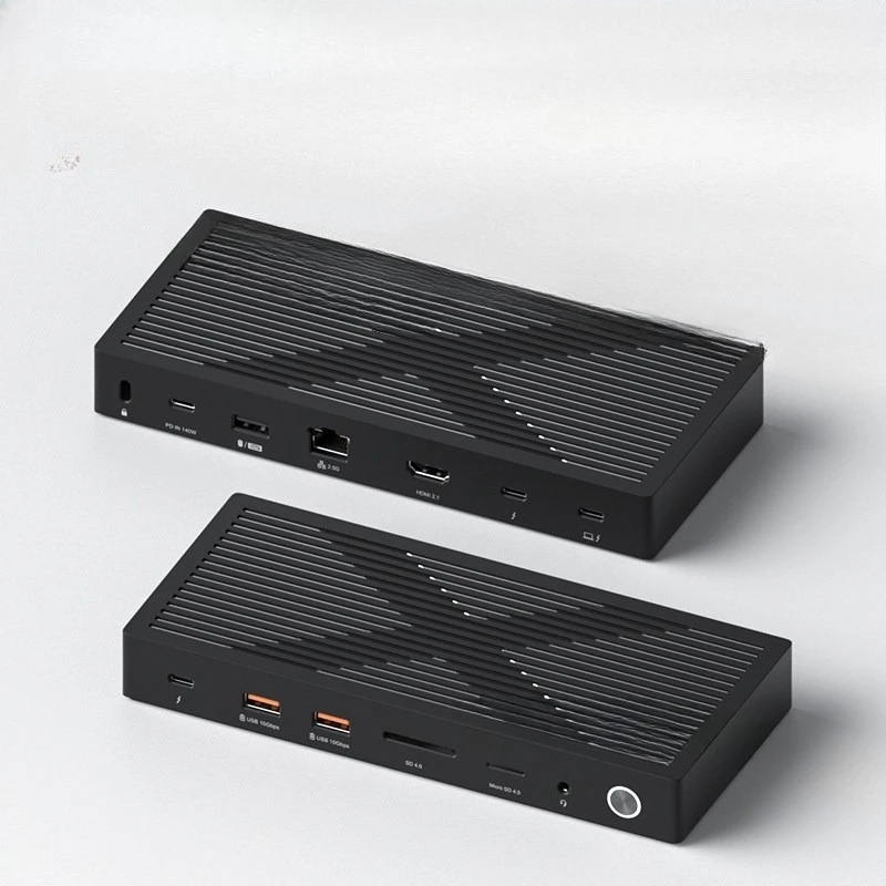 Docking station USB4 docking station laptop typec three-screen different display hub multi-function
