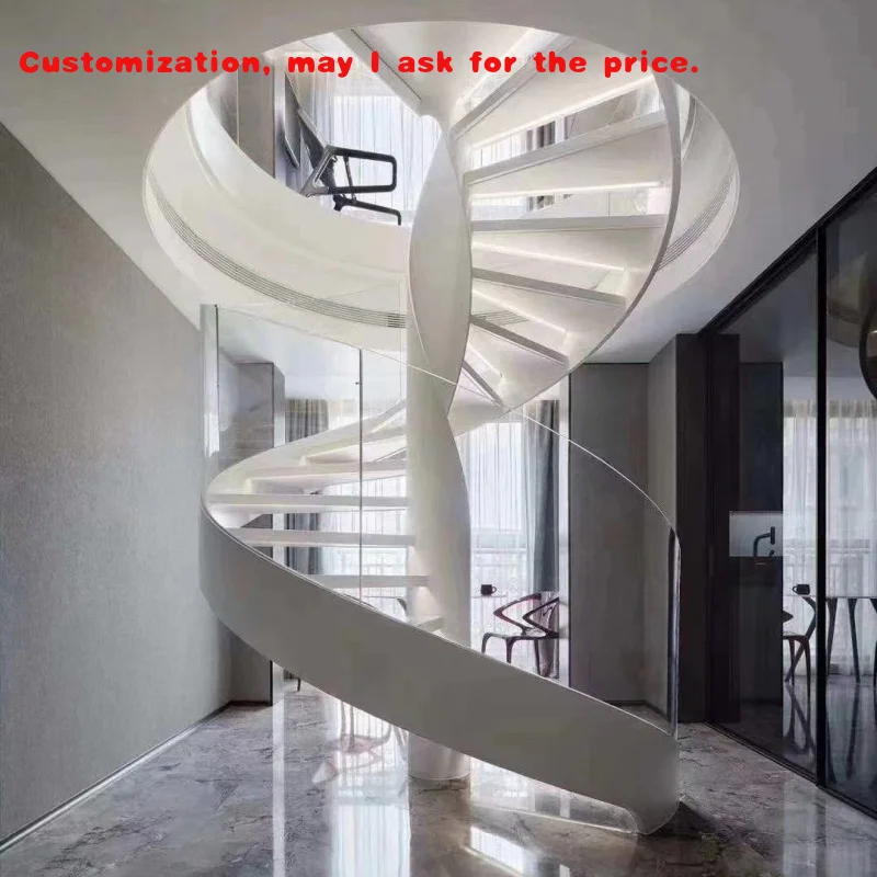 custom.Customized indoor and outdoor staircases, loft duplexes, center columns, and rotating steel staircases by manufacture